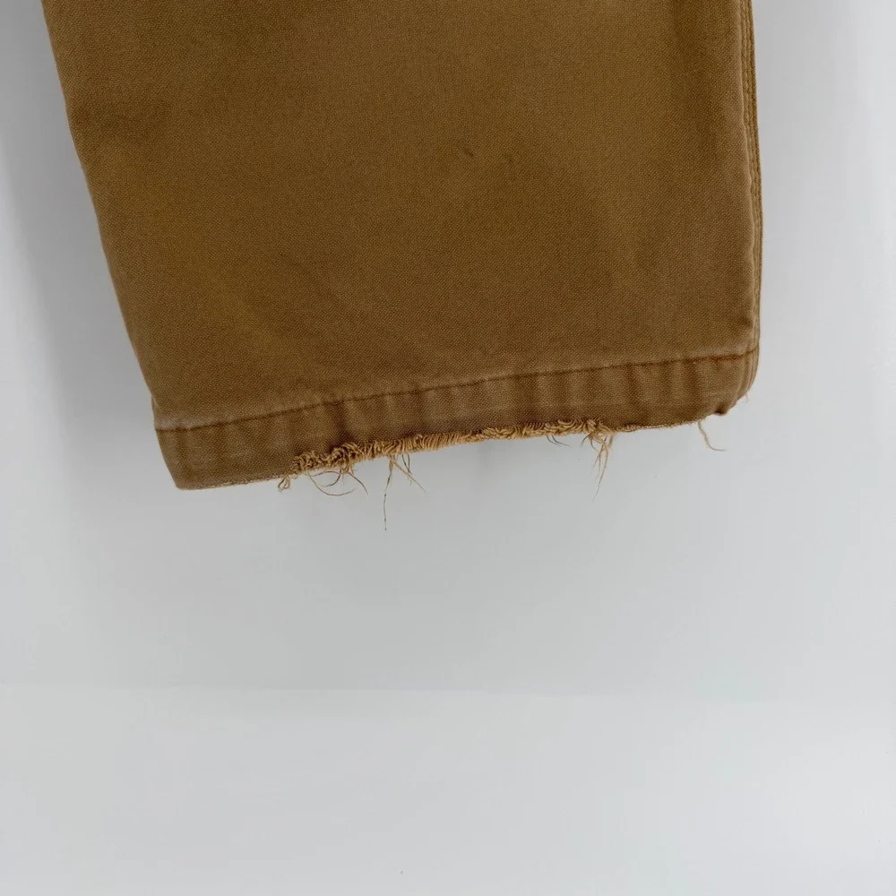 Mountain Khakis Alpine Utility Pant Mens 32x34 Brown Double Knee Canvas Workwear